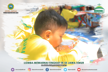 Lomba Mewarnai TIngkat TK se Jawa Timur