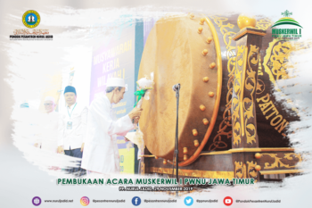 Pembukaan Muskerwil I PWNU Jatim di PP. Nurul Jadid