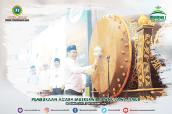 Pembukaan Muskerwil I PWNU Jatim di PP. Nurul Jadid