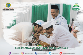Pembukaan Muskerwil I PWNU Jatim di PP. Nurul Jadid
