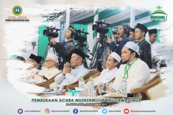 Pembukaan Muskerwil I PWNU Jatim di PP. Nurul Jadid