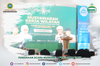 Pembukaan Muskerwil I PWNU Jatim di PP. Nurul Jadid