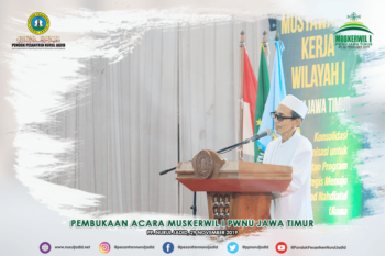 Pembukaan Muskerwil I PWNU Jatim di PP. Nurul Jadid