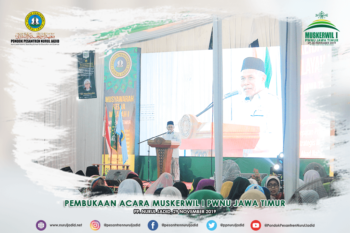 Pembukaan Muskerwil I PWNU Jatim di PP. Nurul Jadid