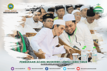 Pembukaan Muskerwil I PWNU Jatim di PP. Nurul Jadid