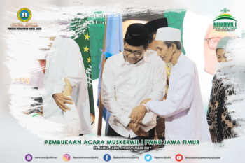Pembukaan Muskerwil I PWNU Jatim di PP. Nurul Jadid