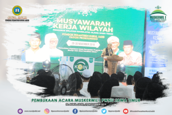 Pembukaan Muskerwil I PWNU Jatim di PP. Nurul Jadid