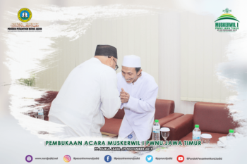 Pembukaan Muskerwil I PWNU Jatim di PP. Nurul Jadid