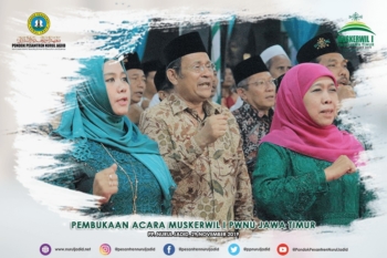 Pembukaan Muskerwil I PWNU Jatim di PP. Nurul Jadid