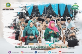 Pembukaan Muskerwil I PWNU Jatim di PP. Nurul Jadid