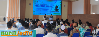 FKO Nurul Jadid Adakan Bedah Buku “Peradaban Sarung” dengan Penulisnya