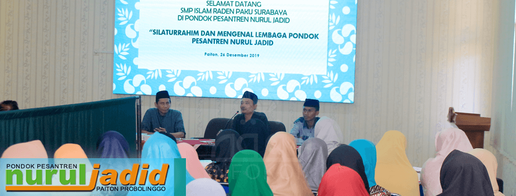 40 Orang Guru SMP Islam Raden Paku Surabaya Berkunjung ke PP. Nurul Jadid