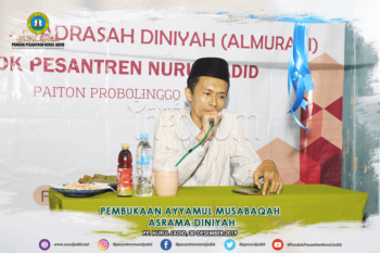 Pembukaan Ayyamul Musabaqah Asrama Diniyah