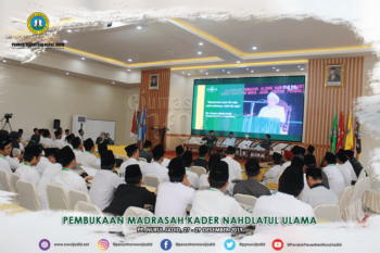 Pembukaan Madrasah Kader NU di PP. Nurul Jadid