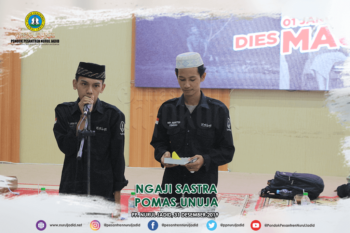 Ngaji sastra POMAS UNUJA