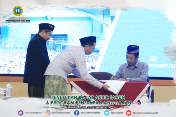 Penutupan Rapat Akhir Tahun & Penetapan Program Anggaran