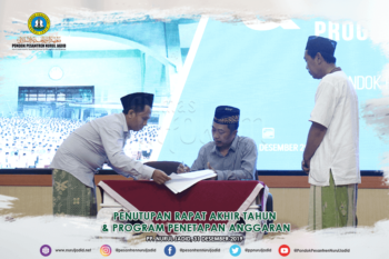 Penutupan Rapat Akhir Tahun & Penetapan Program Anggaran
