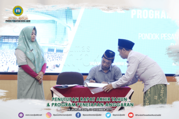 Penutupan Rapat Akhir Tahun & Penetapan Program Anggaran