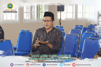 Rapat Akhir Tahun Komisi III, Sekretariat Pusat & Bendahara