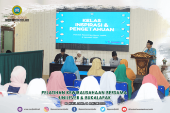Pelatihan kewirausahaan bersama Unilever dan Bukalapak