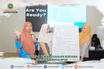 Pelatihan kewirausahaan bersama Unilever dan Bukalapak