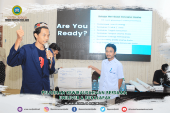 Pelatihan kewirausahaan bersama Unilever dan Bukalapak