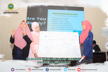 Pelatihan kewirausahaan bersama Unilever dan Bukalapak