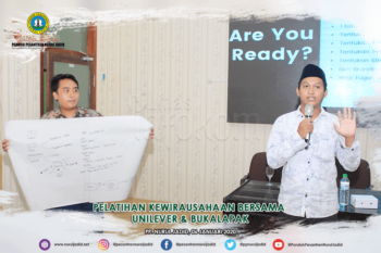 Pelatihan kewirausahaan bersama Unilever dan Bukalapak