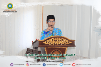 Pelatihan kewirausahaan bersama Unilever dan Bukalapak