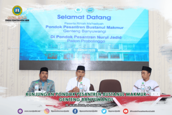 Kunjungan PP. Bustanul Makmur di PP. Nurul Jadid