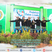 penampilan Teater AMOEBA dalam pembukaan Haul dan Harlah PP. Nurul Jadid ke 71