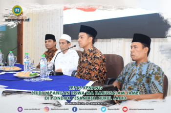 Lepas kenang studi lapangan siswi MA Darussalam di PP. Nurul Jadid