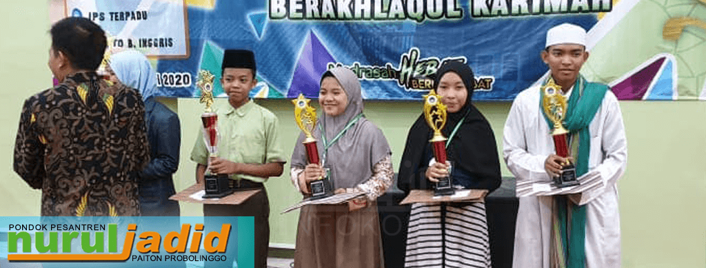 Berkat Disiplin Belajar, Siswa SMPNJ Raih Juara