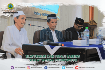 Silaturahmi dan Ngaji Bareng STAI At-Taqwa Bondowoso