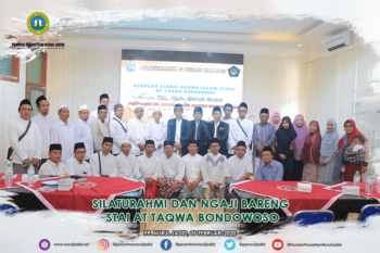 Silaturahmi dan Ngaji Bareng STAI At-Taqwa Bondowoso