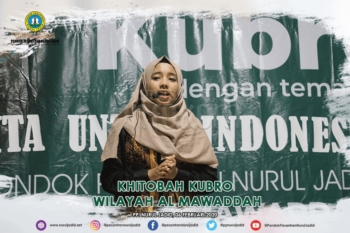 Khitobah Kubro Wilayah Al-Mawaddah