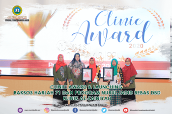 Clinic Award & Launching BAKSOS Harlah 71 serta Program Nurul Jadid Bebas DBD oleh Klinik Az-zainiyah