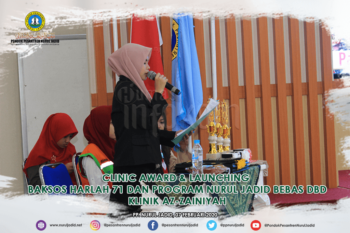 Clinic Award & Launching BAKSOS Harlah 71 serta Program Nurul Jadid Bebas DBD oleh Klinik Az-zainiyah