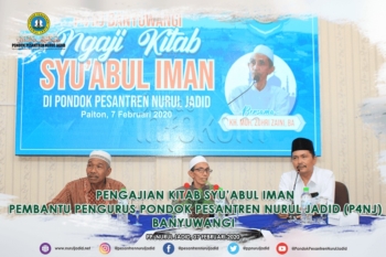 Ngaji Kitab Syu'abul Iman P4NJ Banyuwangi