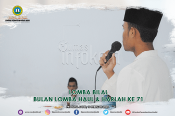 Lomba Bilal pada HAUL dan HARLAH ke 71