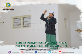 Lomba Bahasa Indonesia pada HAUL dan HARLAH ke 71