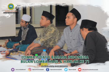 Lomba Bahasa Indonesia pada HAUL dan HARLAH ke 71