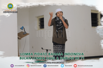 Lomba Bahasa Indonesia pada HAUL dan HARLAH ke 71