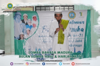Lomba Bahasa Madura pada HAUL dan HARLAH ke 71