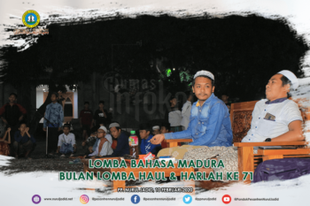 Lomba Bahasa Madura pada HAUL dan HARLAH ke 71