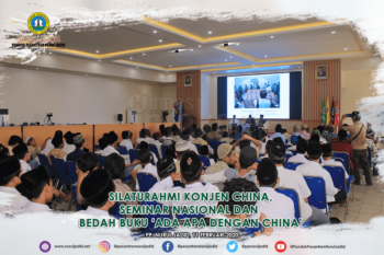 Silaturahmi Konjen China, Seminar Nasional, dan Bedah Buku 'Ada Apa Dengan China'