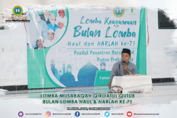 Lomba Musabaqah Qiroatul Kutub pada HAUL dan HARLAH ke 71