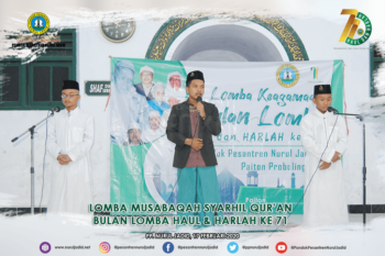 Lomba Musabaqah Syarhil Qur'an pada HAUL dan HARLAH ke 71