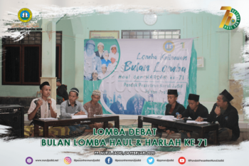 Lomba Debat pada HAUL dan HARLAH 71