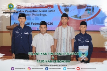 Pelantikan Panji Pelopor dan Tausiyah Pengasuh